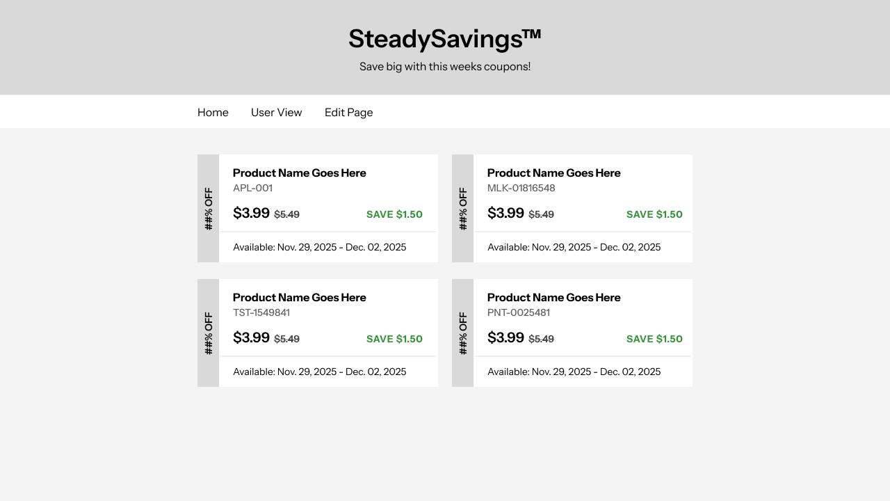Wireframe from index.php